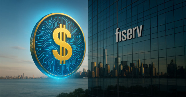 Fiserv aposta alto em stablecoins