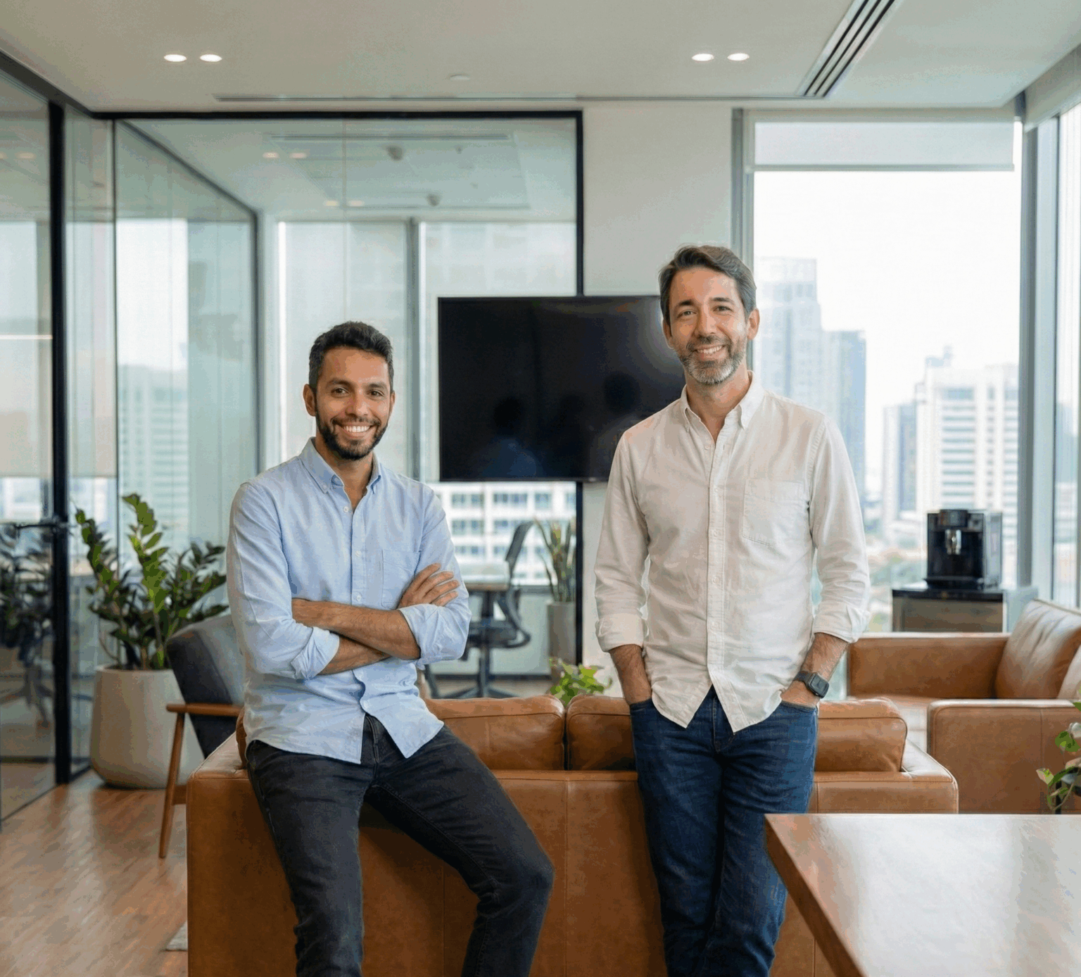 André Luis Ogando Paraense e Diogo Duarte, cofundadores da Plain | Foto: Divulgação André Luis Ogando Paraense e Diogo Duarte, cofundadores da Plain | Foto: Divulgação