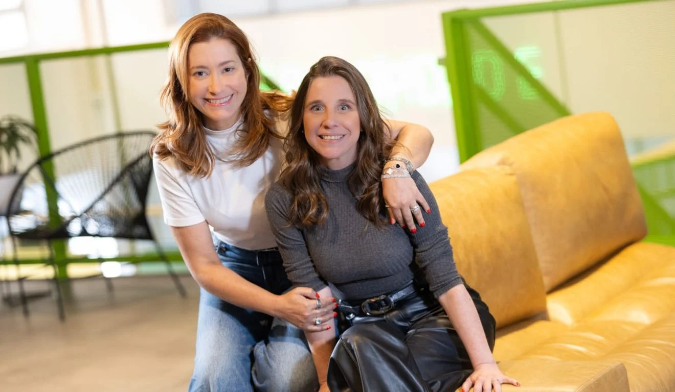Luciana Ramos e Nani Gordon, fundadora da Cashin | Foto: Divulgação
Luciana Ramos e Nani Gordon, fundadora da Cashin | Foto: Divulgação